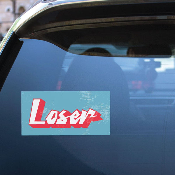 Loser Sticker Decal | Funny Stickers - Little Sticker Boy
