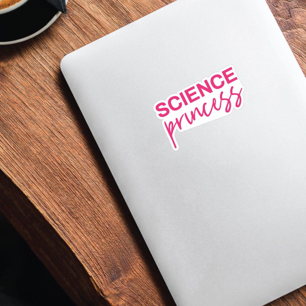 Science Princess Sticker Decal