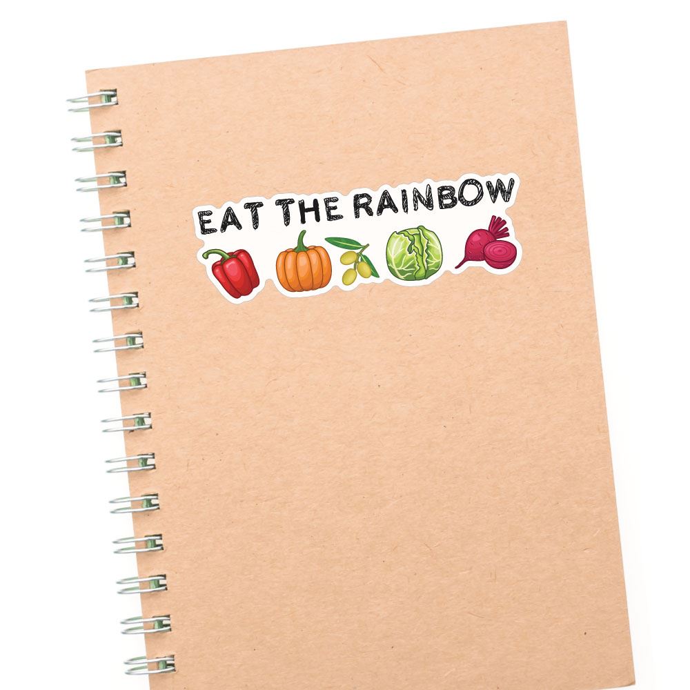 Eat The Rainbow Sticker Decal