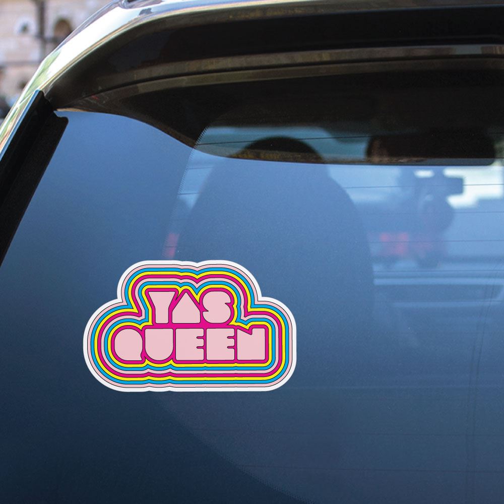 Yas Queen Sticker Decal