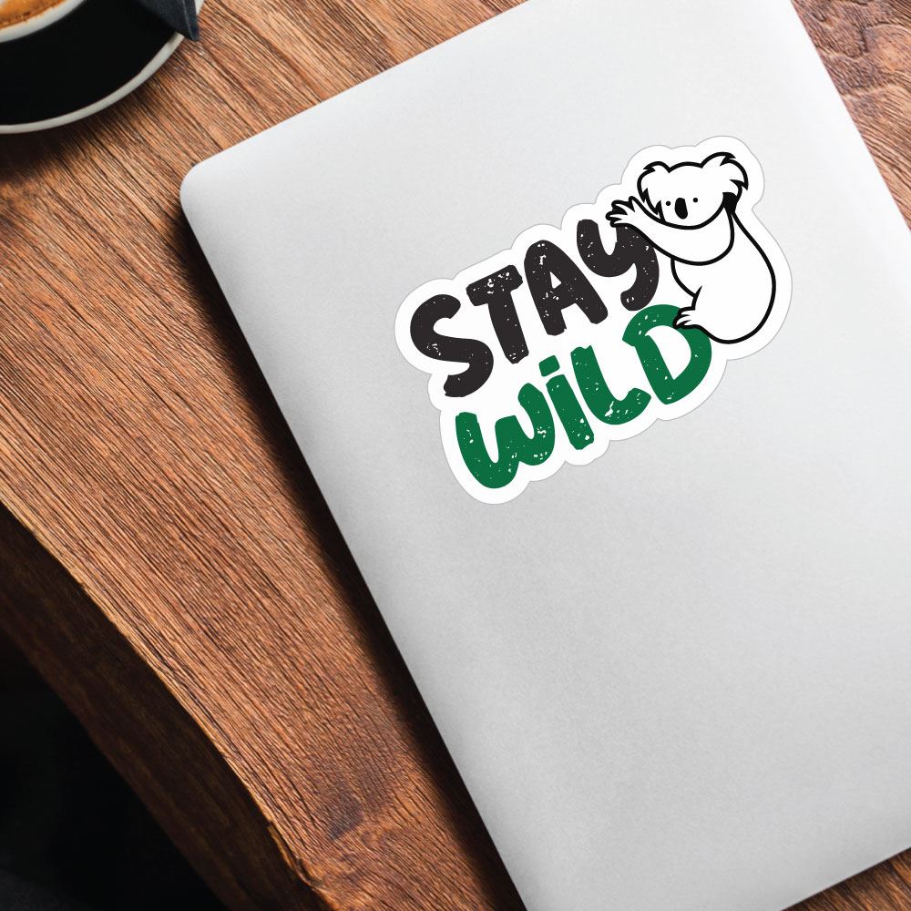 Stay Wild Koala Sticker Decal