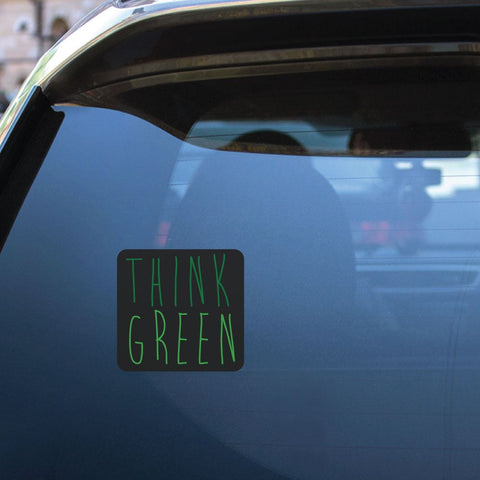 Think Green Sticker Decal