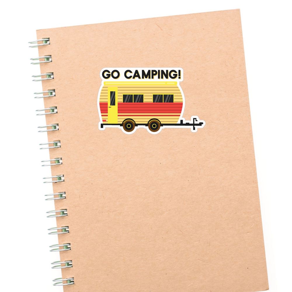 Go Camping! Sticker Decal