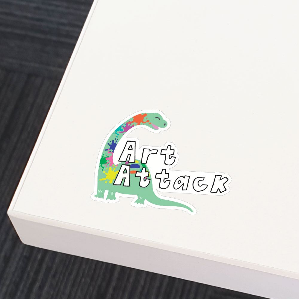 Art Attack Sticker Decal