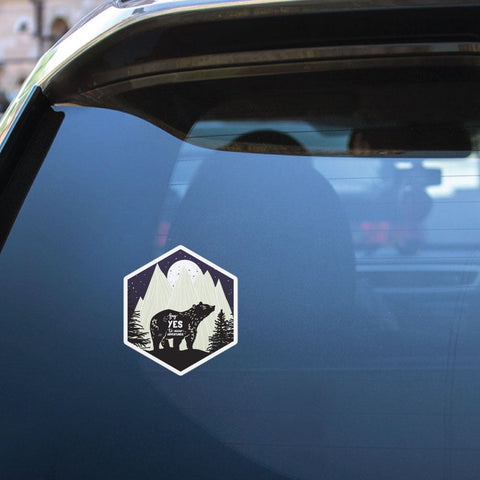 Say Yes To New Adventures Sticker Decal