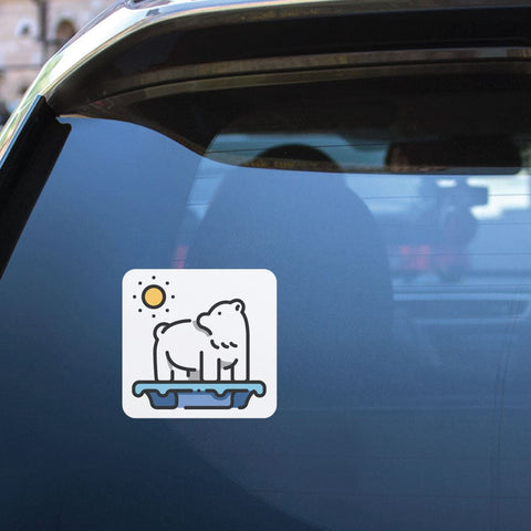 Polar Bear Sticker Decal